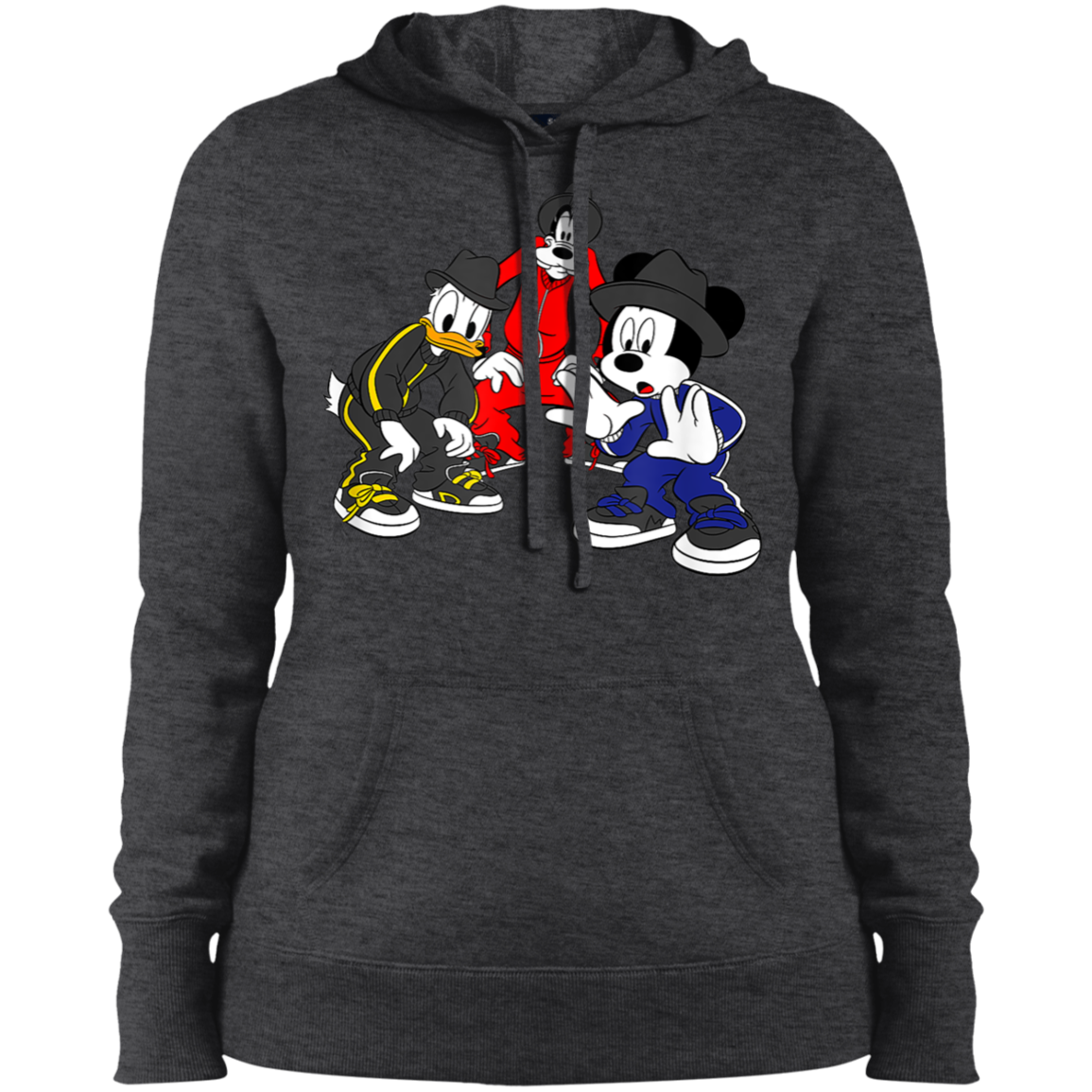 "CARTOON CYPHA" Ladies' Pullover Hooded Sweatshirt