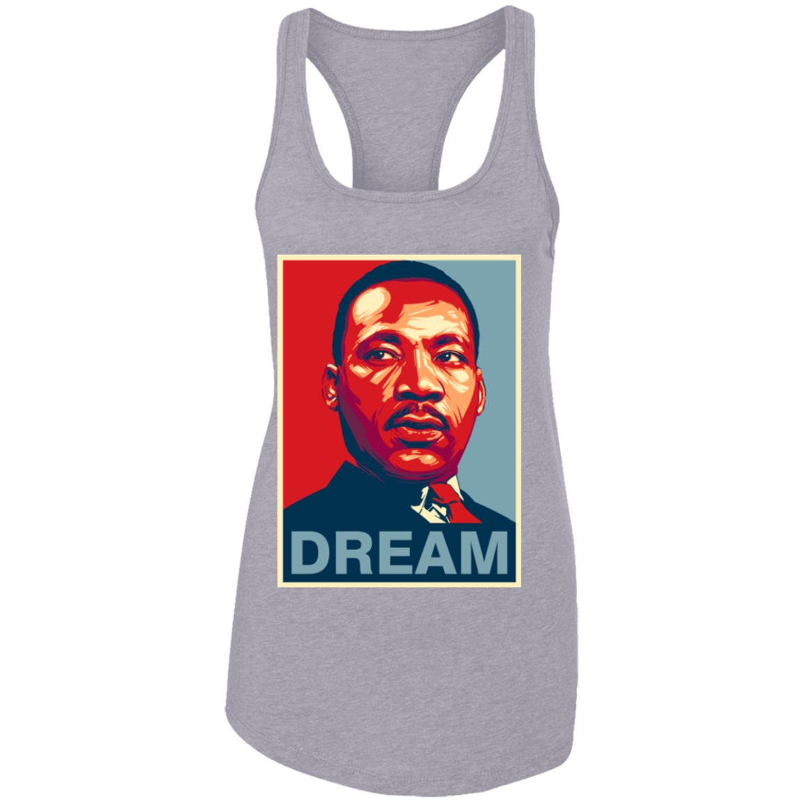 "DREAM" Ladies Ideal Racerback Tank