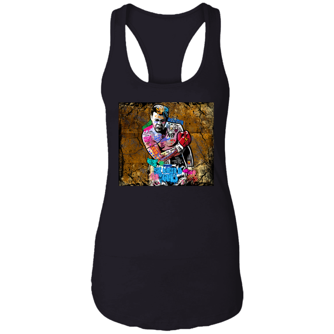 "THE GREATEST" Ladies Ideal Racerback Tank