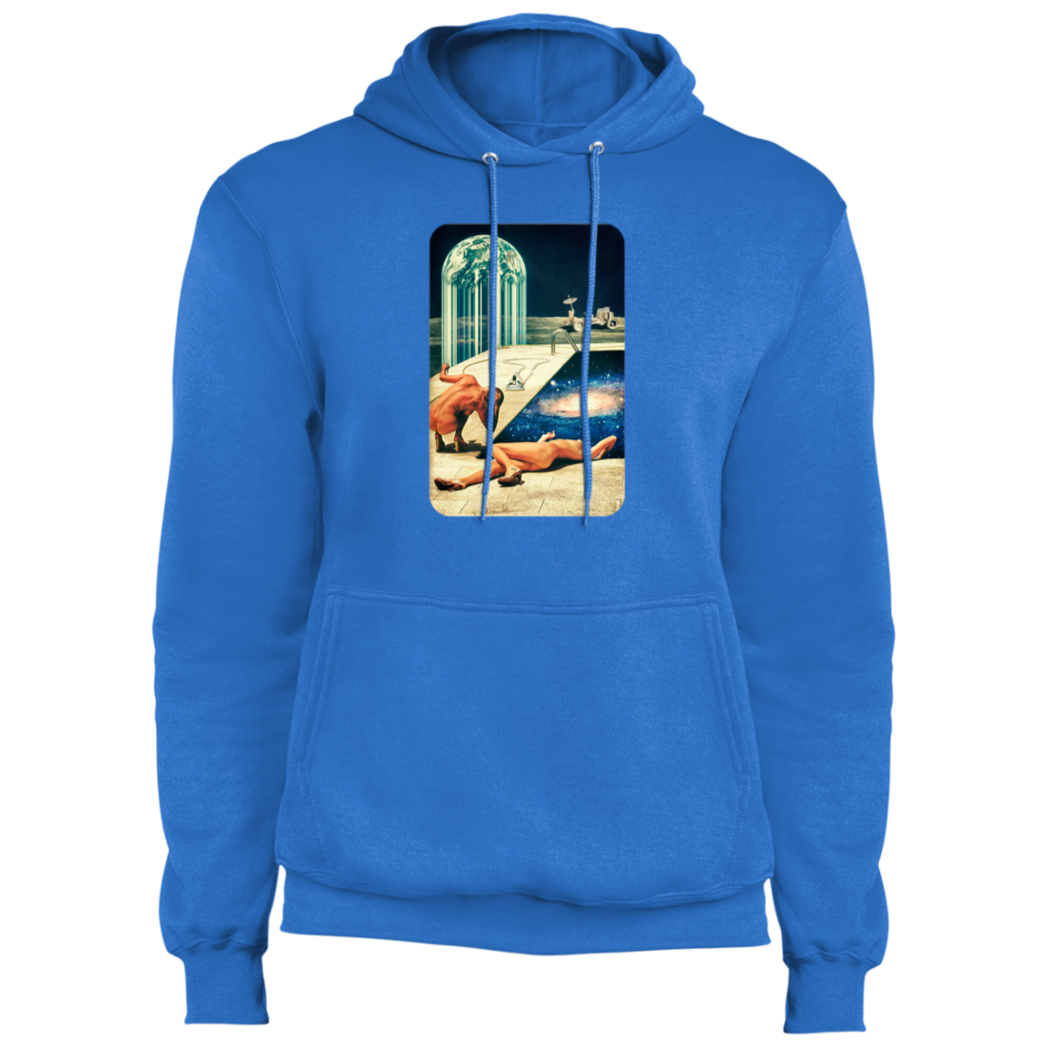 "MOON POOL" Core Fleece Pullover Hoodie