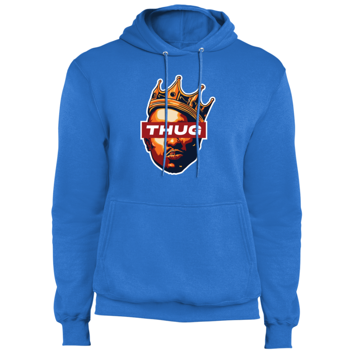 "THUG" Core Fleece Pullover Hoodie