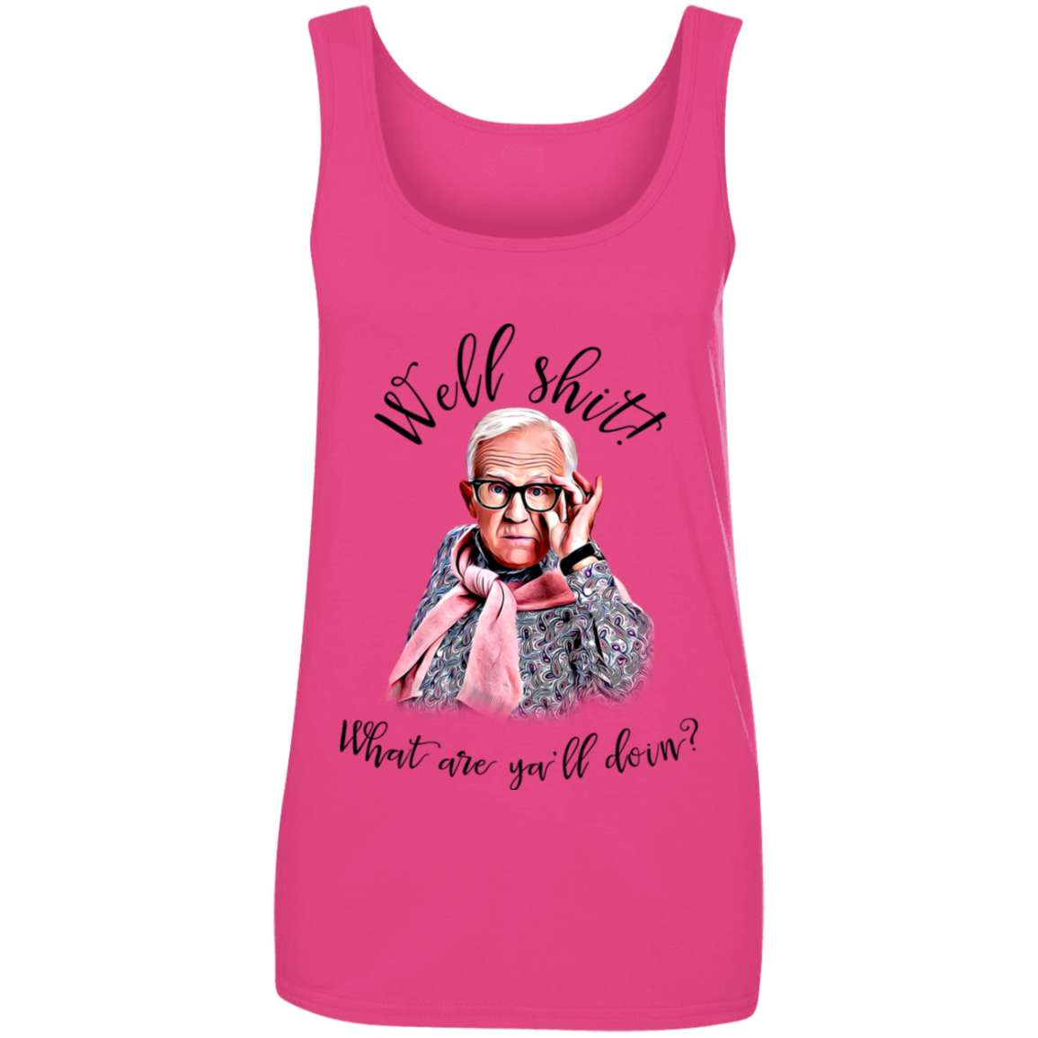 "WHAT ARE YOU" Ladies' 100% Ringspun Cotton Tank Top