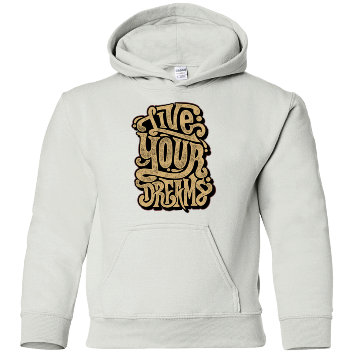 "LIVE YOUR DREAMS" Youth Pullover Hoodie