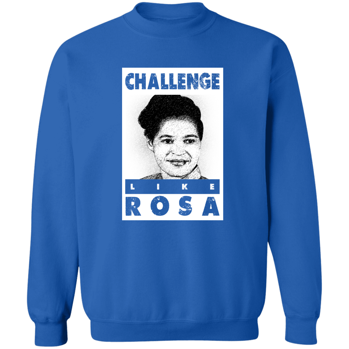 "LIKE ROSA" Crewneck Pullover Sweatshirt