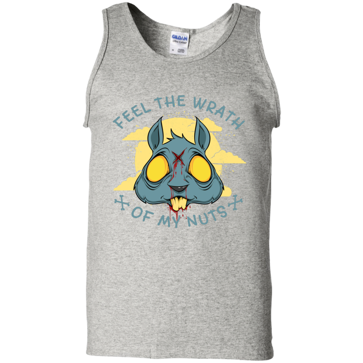 "FEEL THE WRATH" 100% Cotton Tank Top