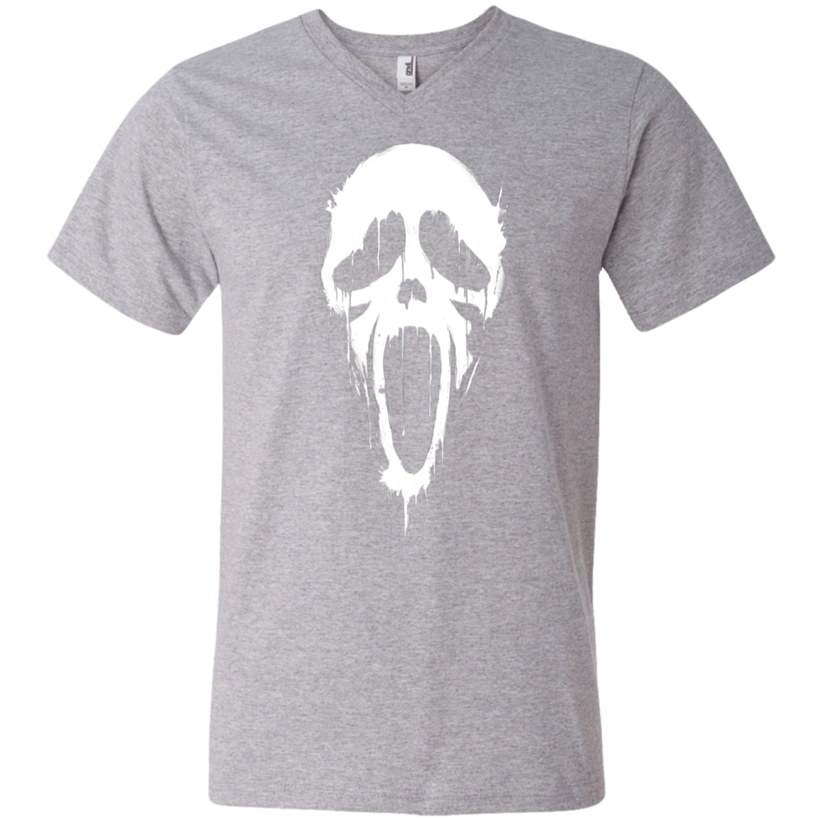 "SCREAM" Men's Printed V-Neck T-Shirt