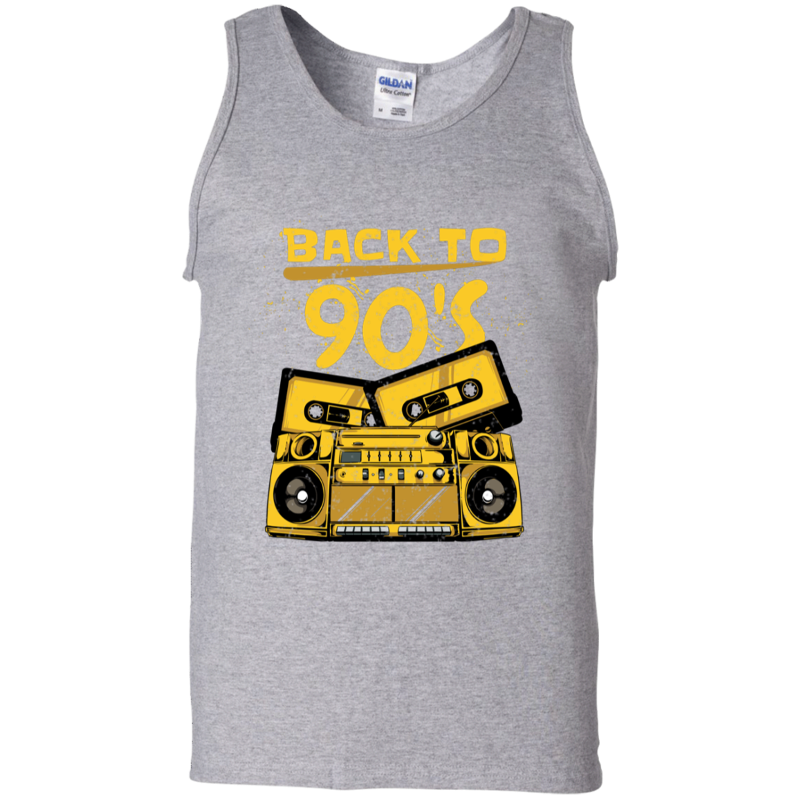 "BACK TO THE 90'S" 100% Cotton Tank Top