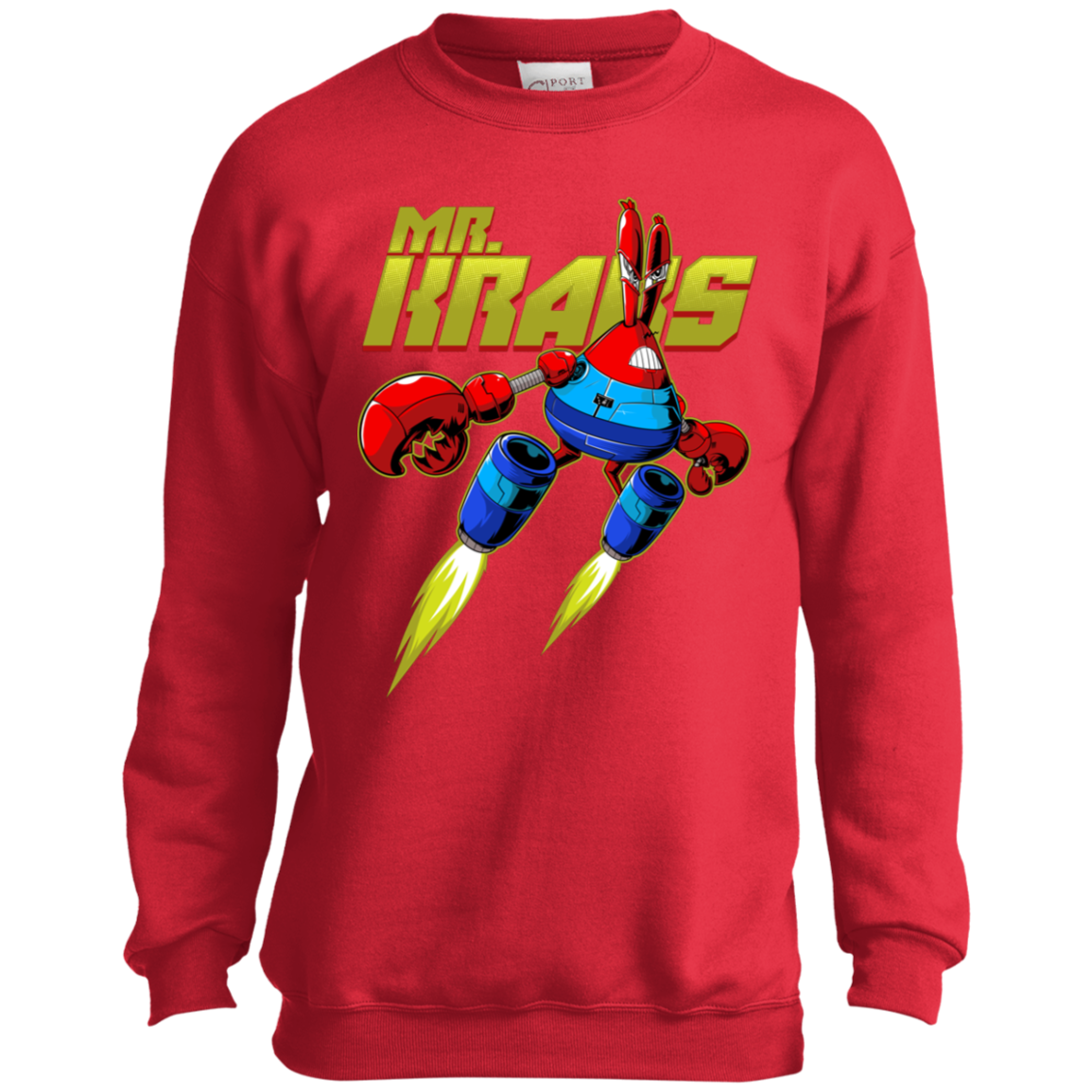 "KRABS" Youth Crewneck Sweatshirt