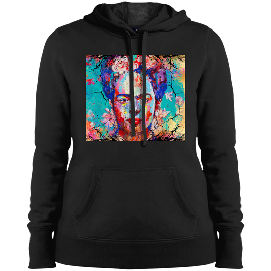 "FRIDA"  Ladies' Pullover Hooded Sweatshirt