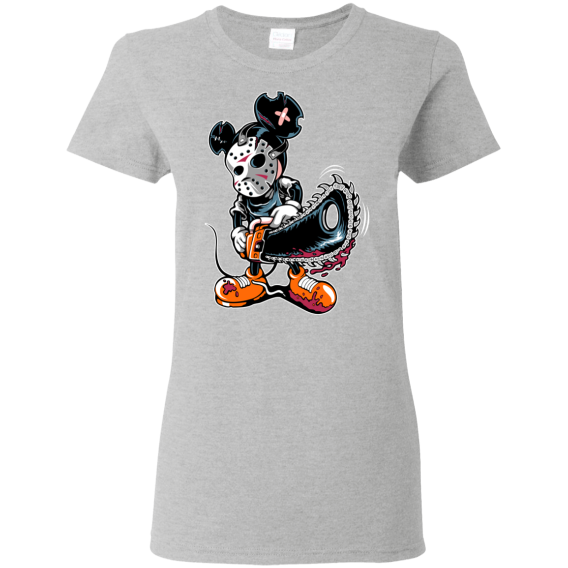 "MICKY PSYCHO" Ladies' 5.3 oz. T-Shirt