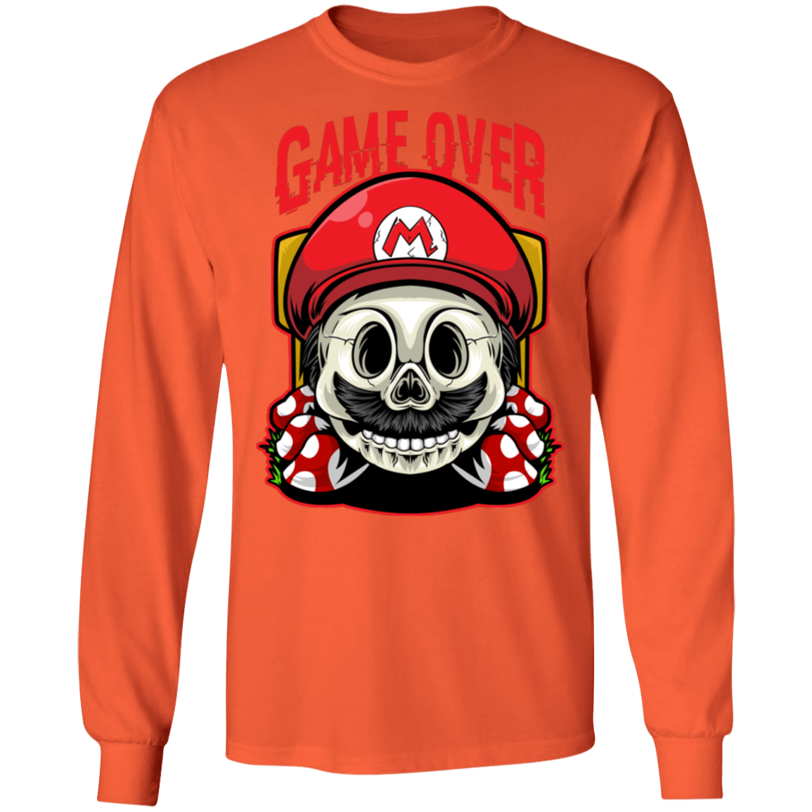 "GAME OVER" LS Ultra Cotton T-Shirt