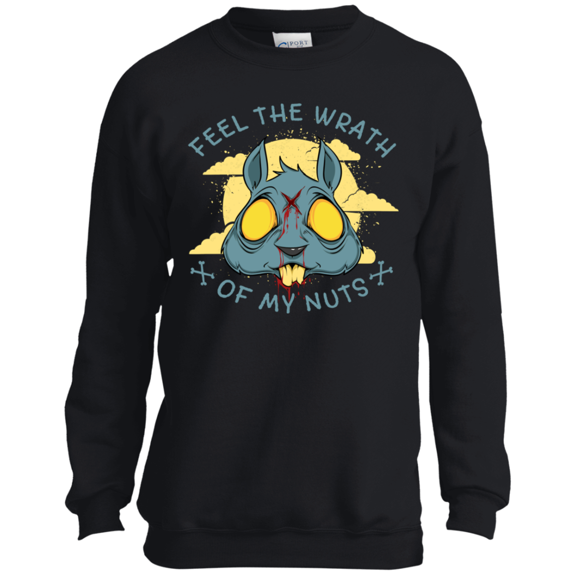 "FEEL THE WRATH" Youth Crewneck Sweatshirt