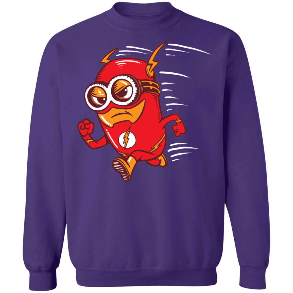 "FLASH MINION" Pullover Sweatshirt  8 oz.