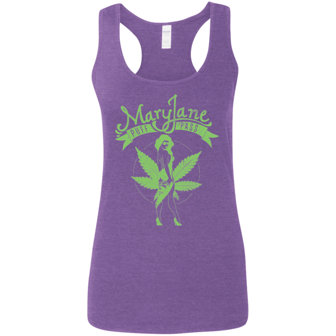 "MARY JANE" Ladies' Softstyle Racerback Tank