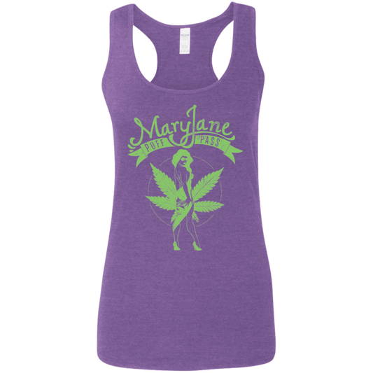 "MARY JANE" Ladies' Softstyle Racerback Tank