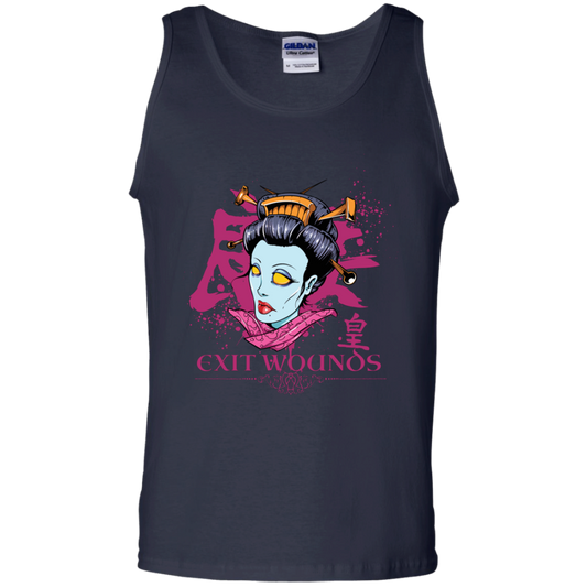 "EXIT WOUNDS" 100% Cotton Tank Top