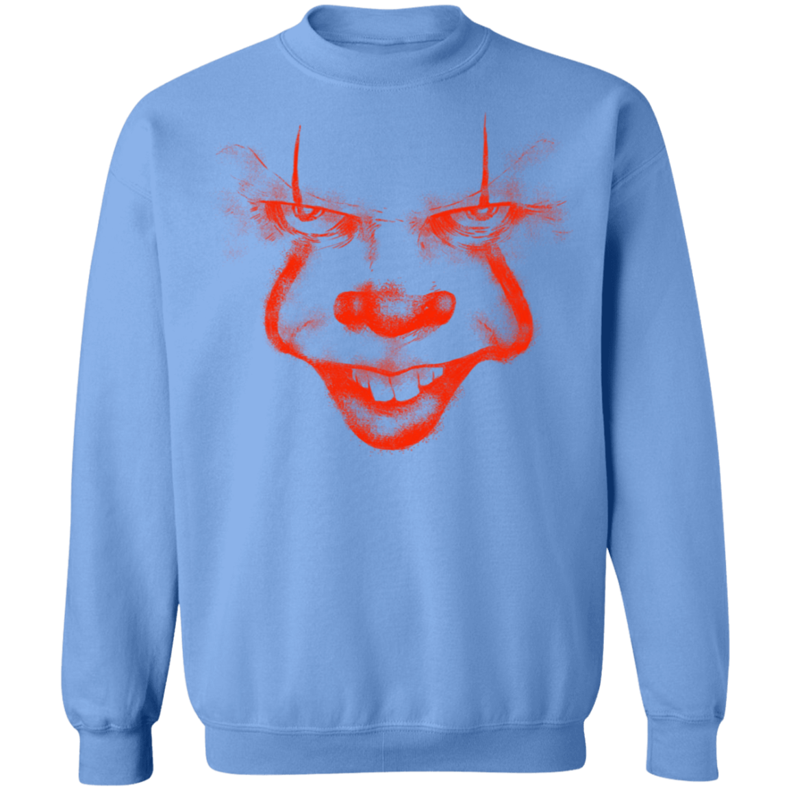 "CLOWN SAYS HELLO" Crewneck Pullover Sweatshirt  8 oz.