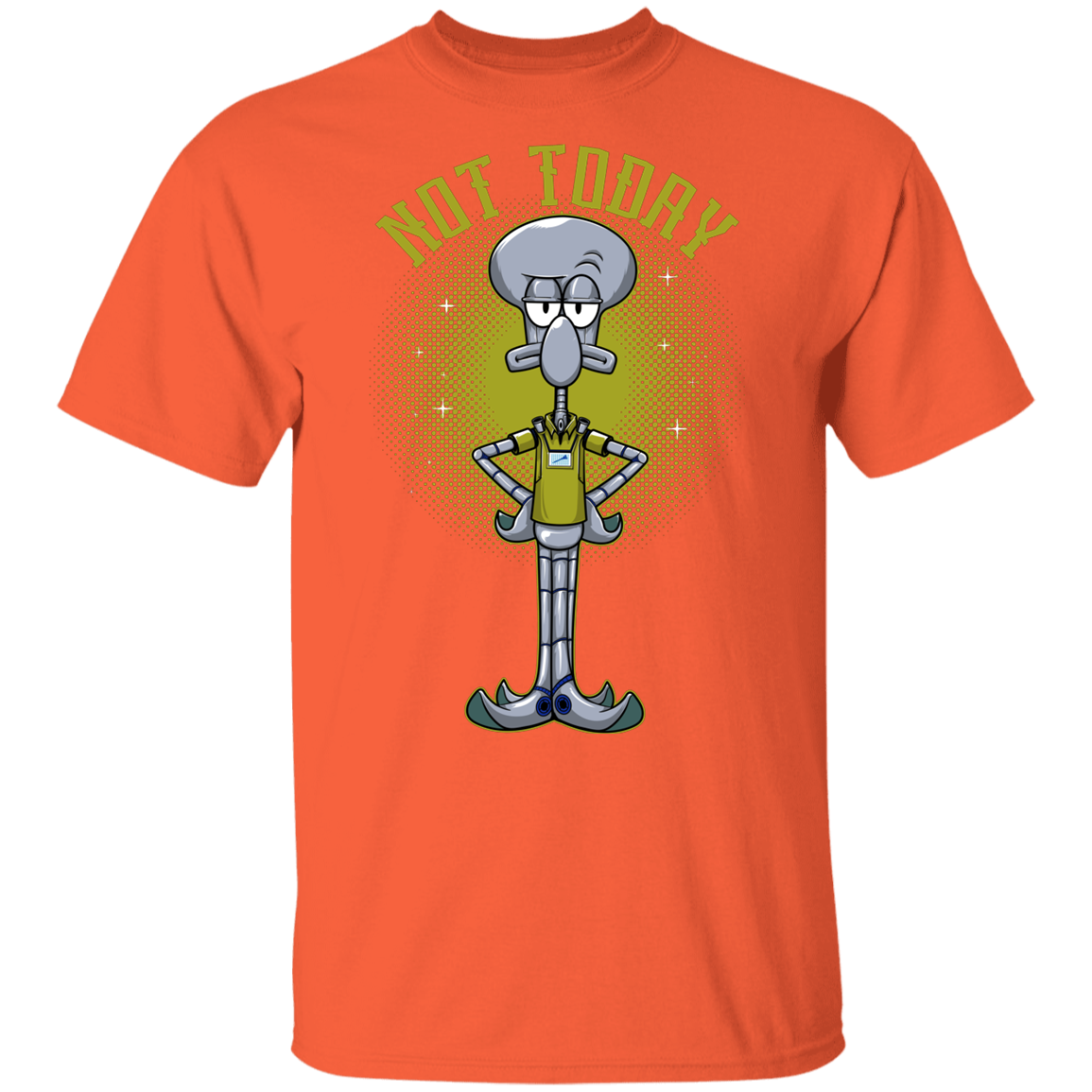 "SQUIDWARD" Youth 5.3 oz 100% Cotton T-Shirt