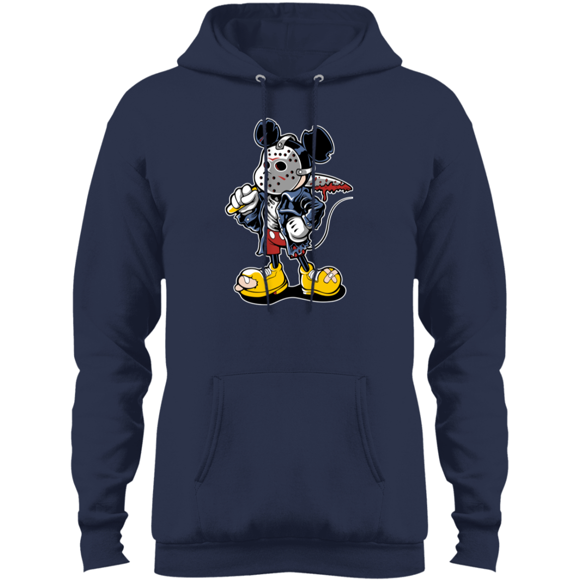 "MANIAC MICKEY" Mens Core Fleece Pullover Hoodie