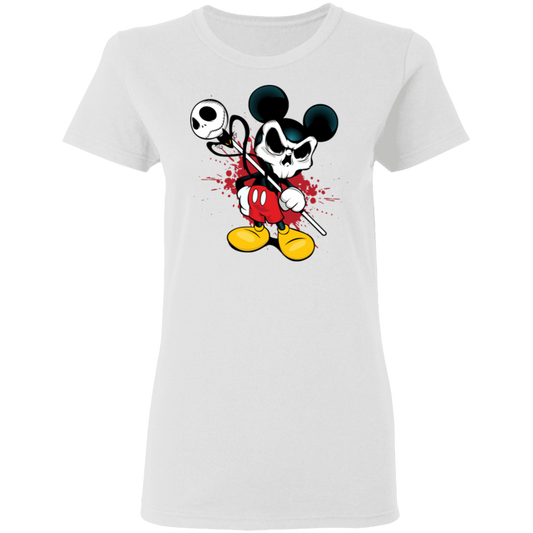 "STAFF OF POWER" Ladies' 5.3 oz. T-Shirt