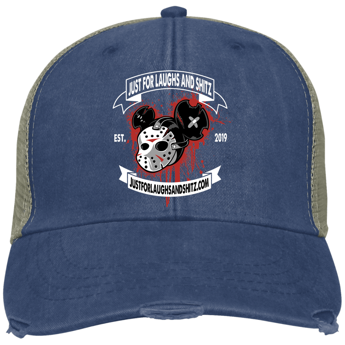 "MICKY MASK" with white banner Ollie Cap