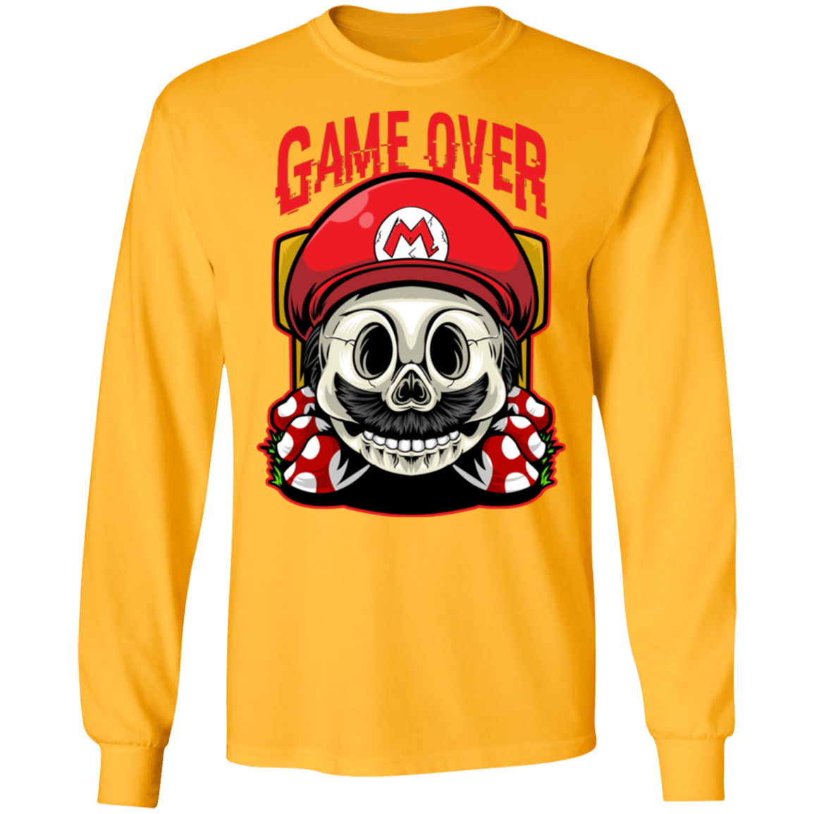 "GAME OVER" LS Ultra Cotton T-Shirt