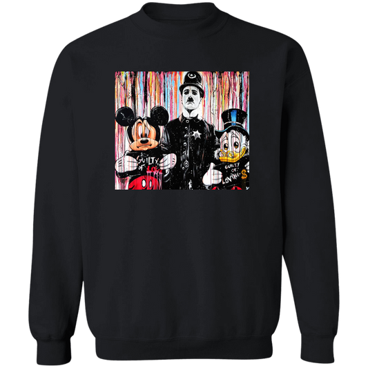 "GUILTY OF LOVE" Crewneck Pullover Sweatshirt