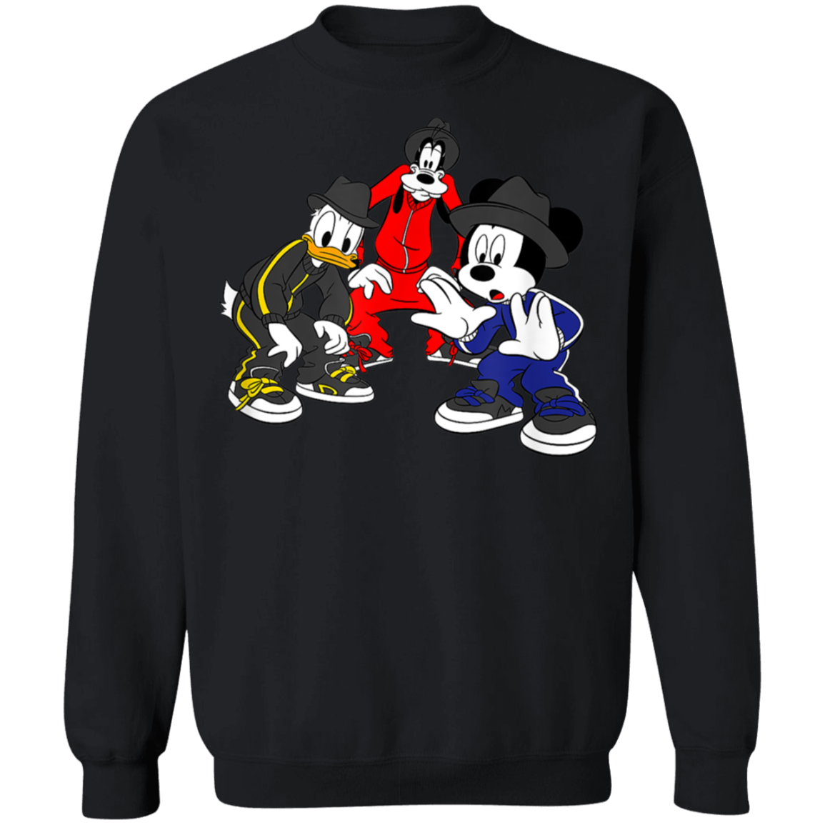 "CARTOON CYPHA" Crewneck Pullover Sweatshirt