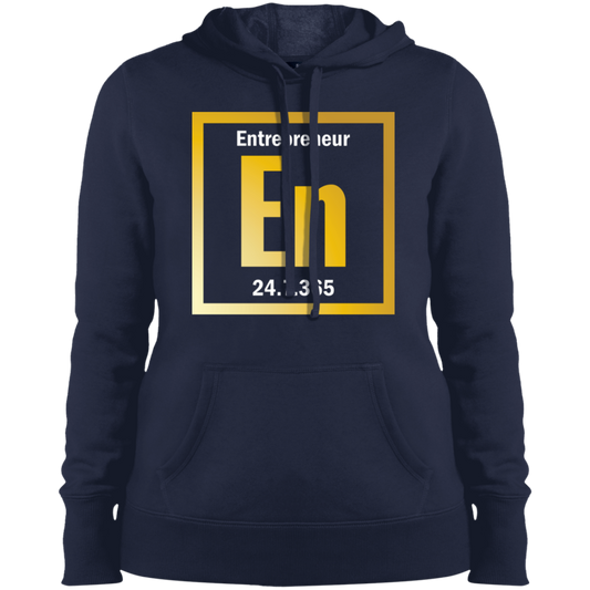 "En" Ladies' Pullover Hooded Sweatshirt