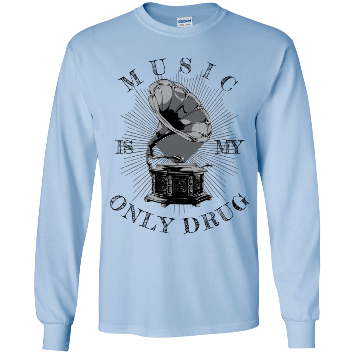 "MUSIC" Youth LS T-Shirt