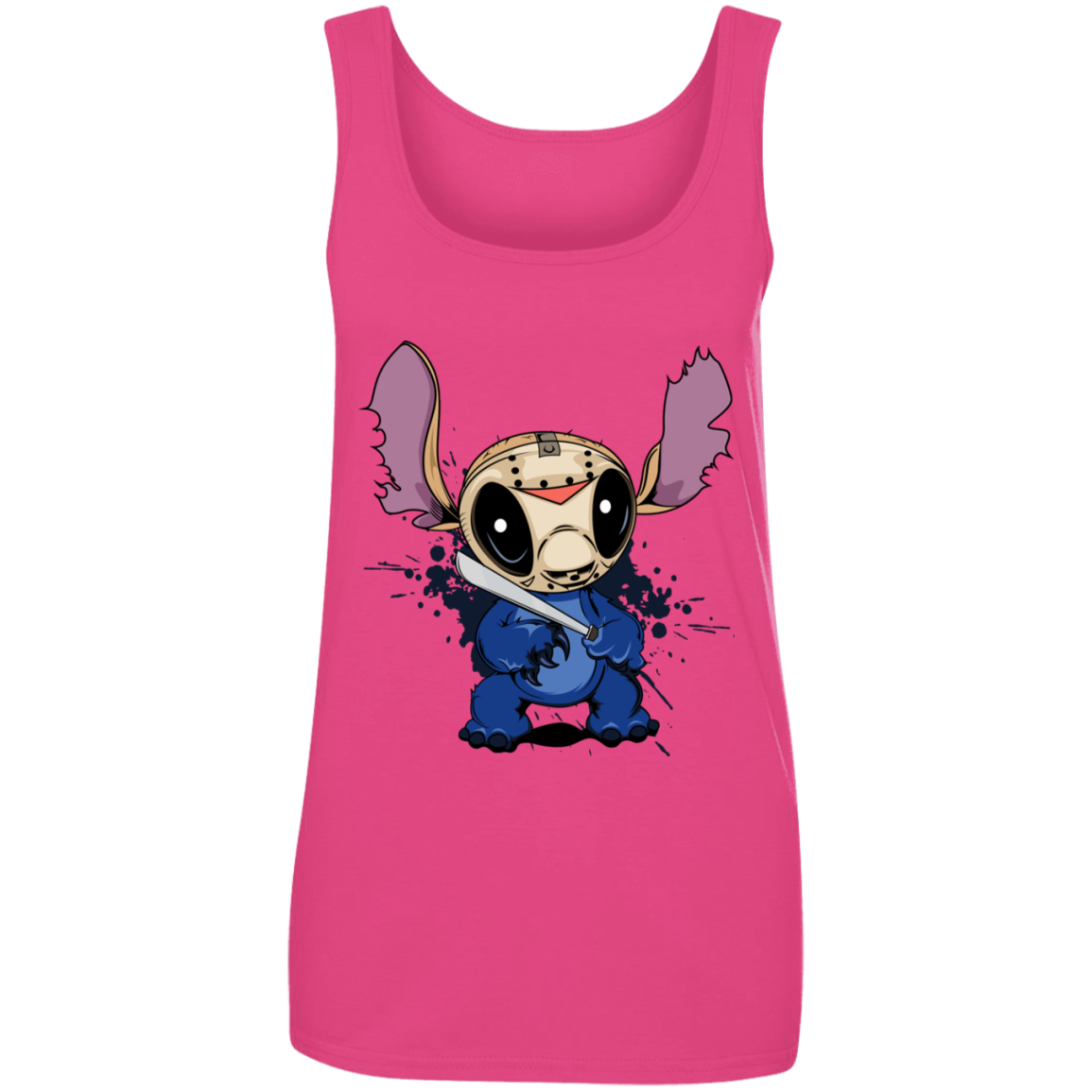 "KILLER STITCH" Ladies' 100% Ringspun Cotton Tank Top