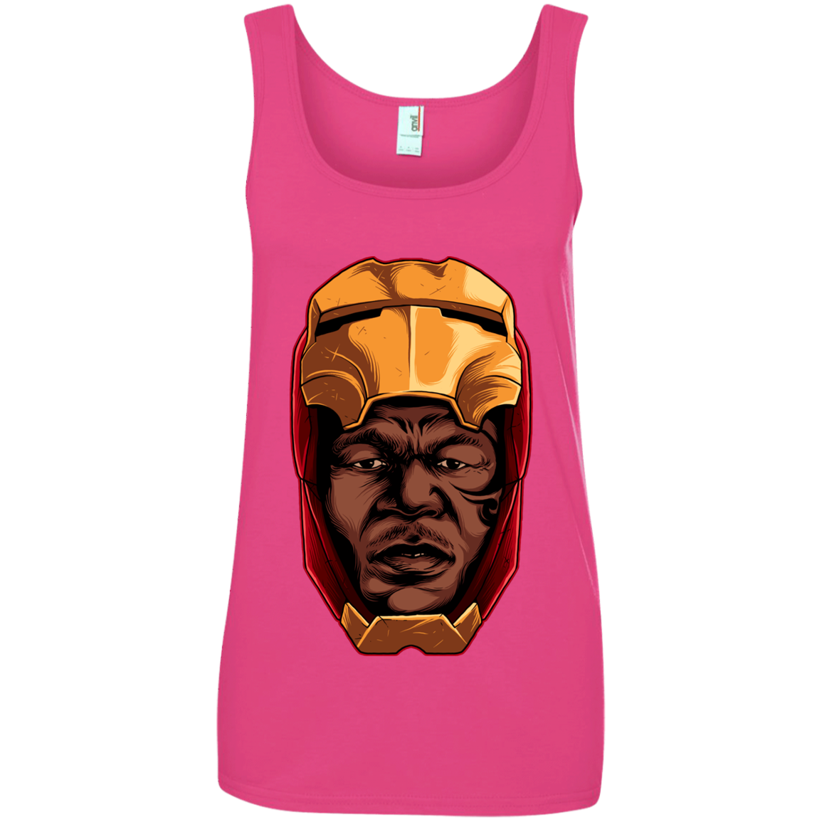 "THE REAL IRON" Ladies' 100% Ringspun Cotton Tank Top