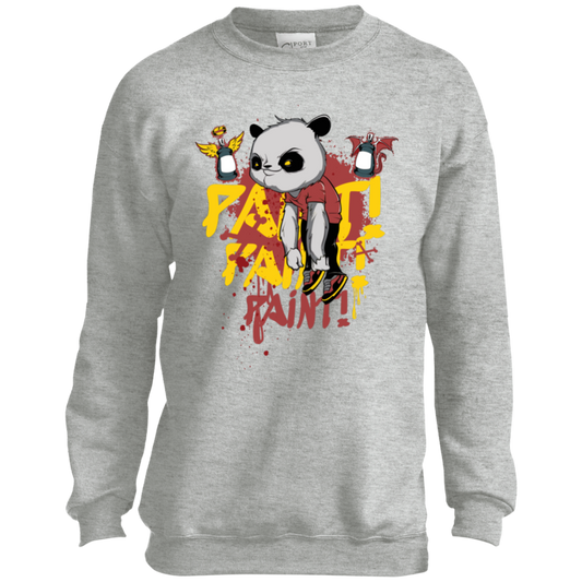 "PAINT PAINT PAINT" Youth Crewneck Sweatshirt