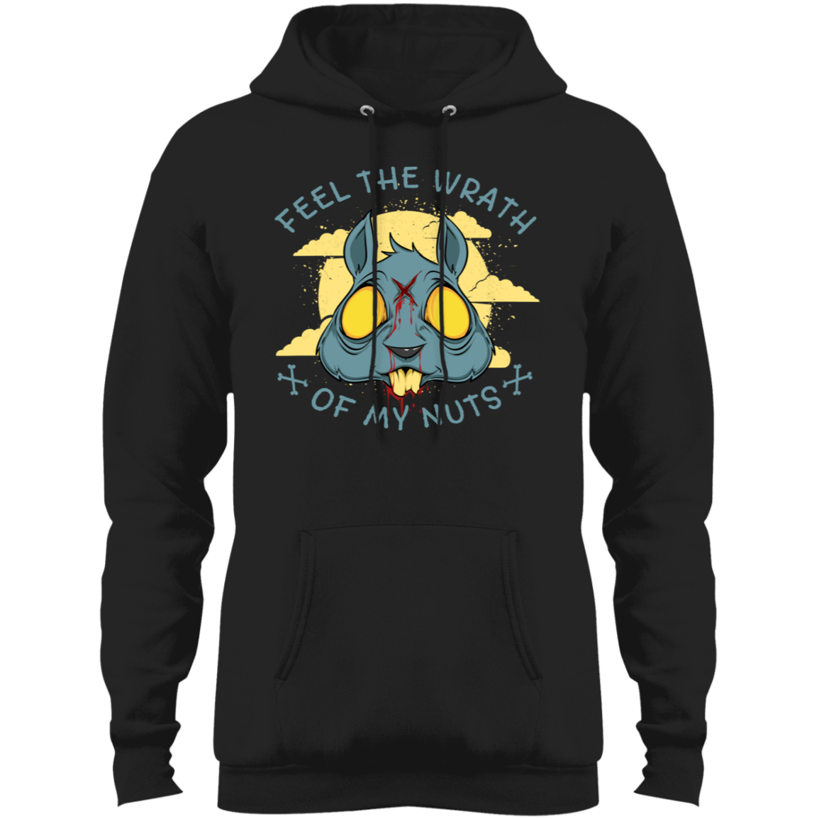 "FEEL THE WRATH" Core Fleece Pullover Hoodie