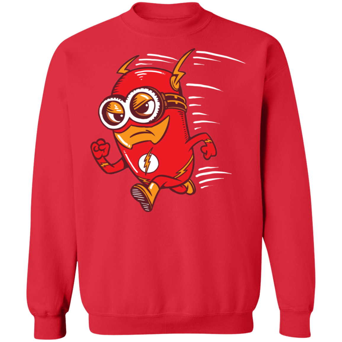 "FLASH MINION" Pullover Sweatshirt  8 oz.