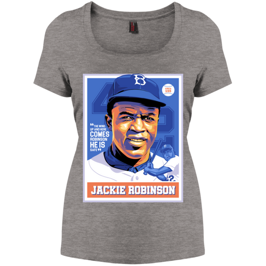 "JACKIE" Women's Perfect Scoop Neck Tee