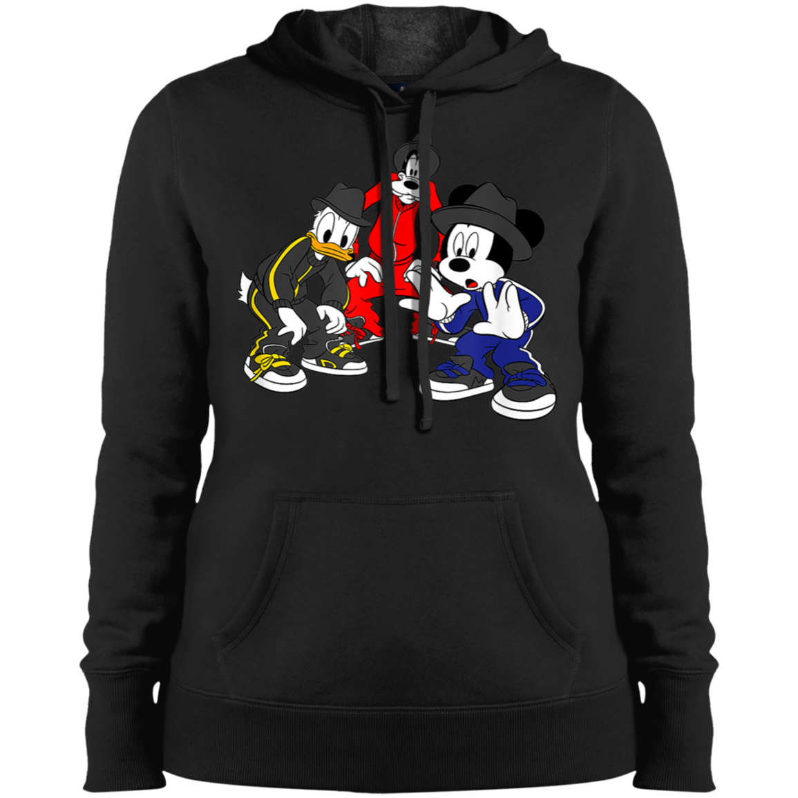 "CARTOON CYPHA" Ladies' Pullover Hooded Sweatshirt