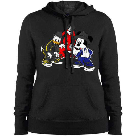 "CARTOON CYPHA" Ladies' Pullover Hooded Sweatshirt