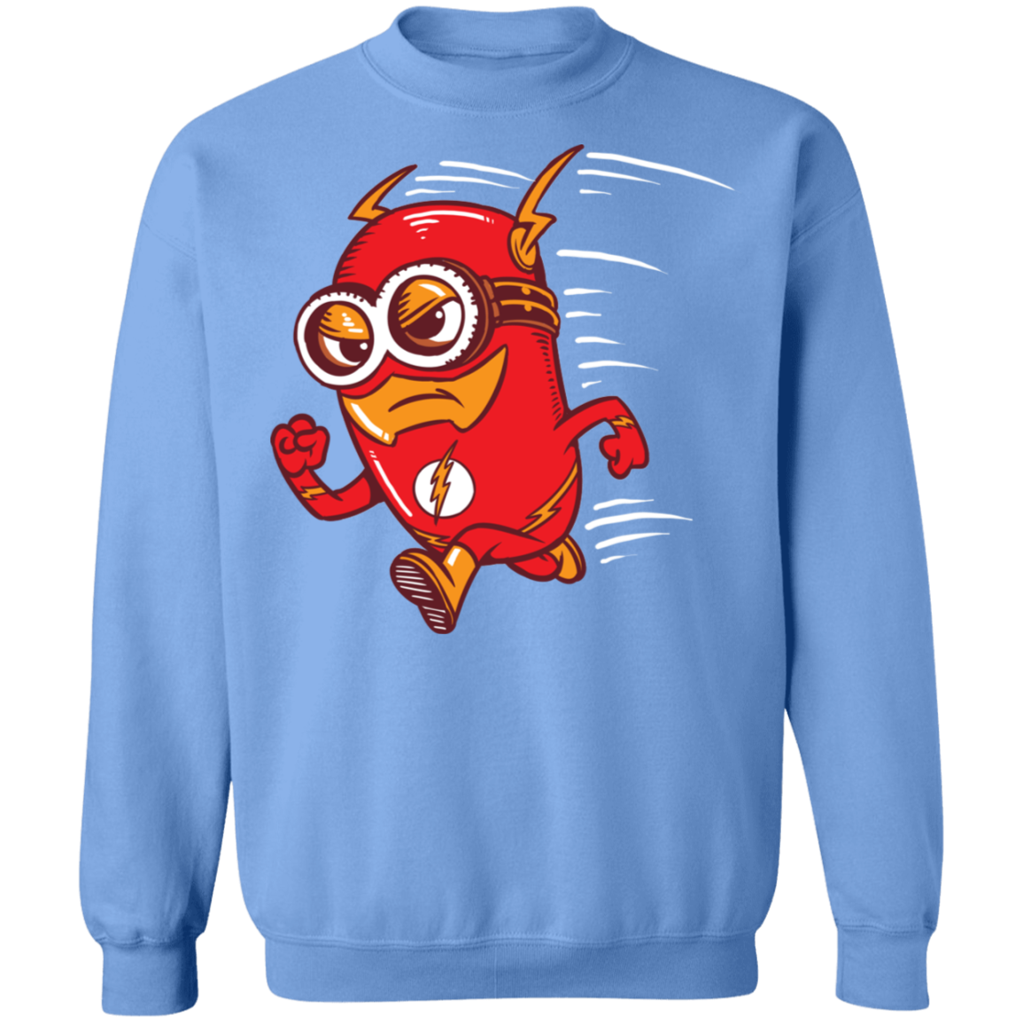 "FLASH MINION" Pullover Sweatshirt  8 oz.