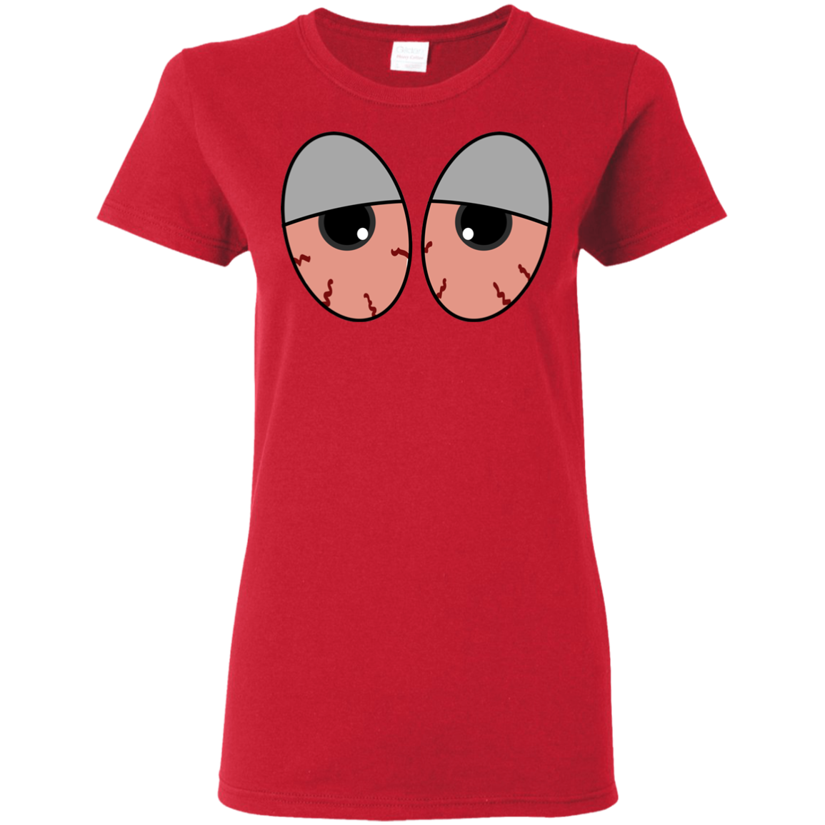 "RED EYES" Ladies' 5.3 oz. T-Shirt