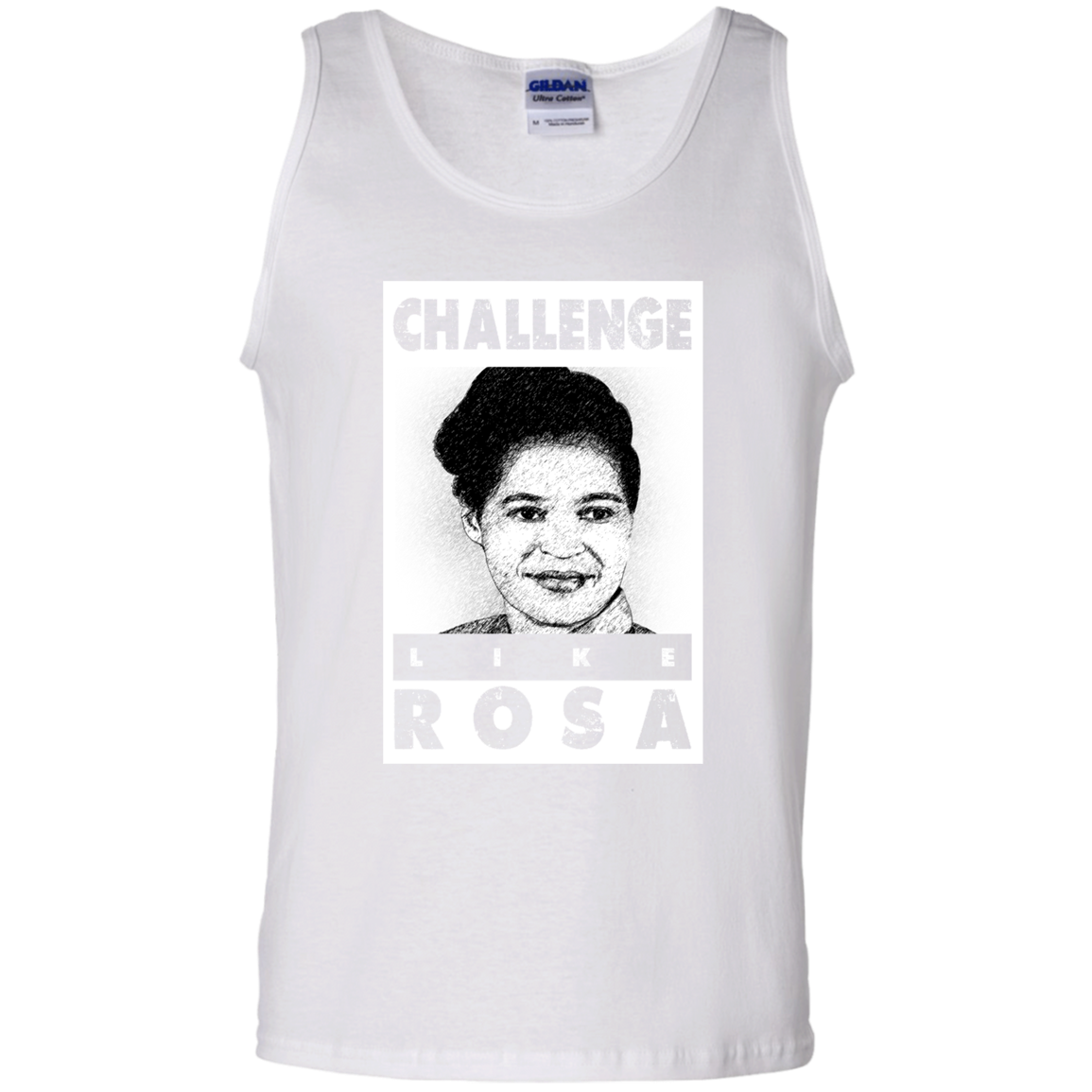 "LIKE ROSA" 100% Cotton Tank Top