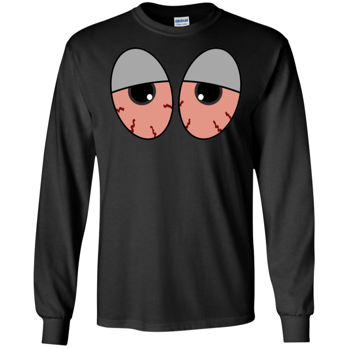 "RED EYES" LS Ultra Cotton T-Shirt