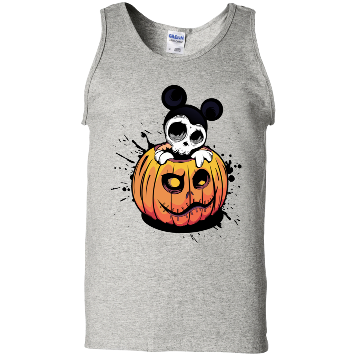 "HALLOWEEN MICKEY" 100% Cotton Tank Top