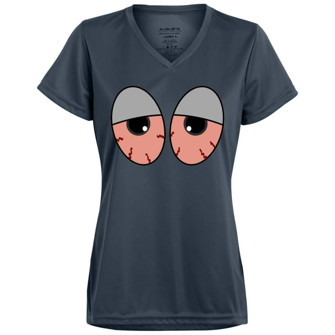 "RED EYES" Ladies' Wicking T-Shirt