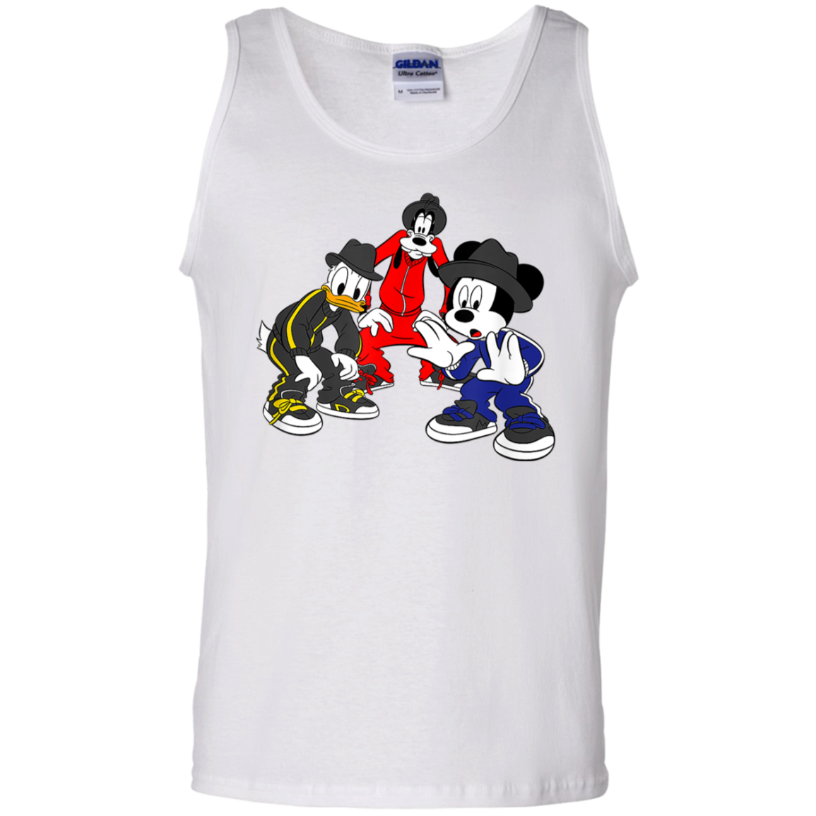 "CARTOON CYPHA" 100% Cotton Tank Top