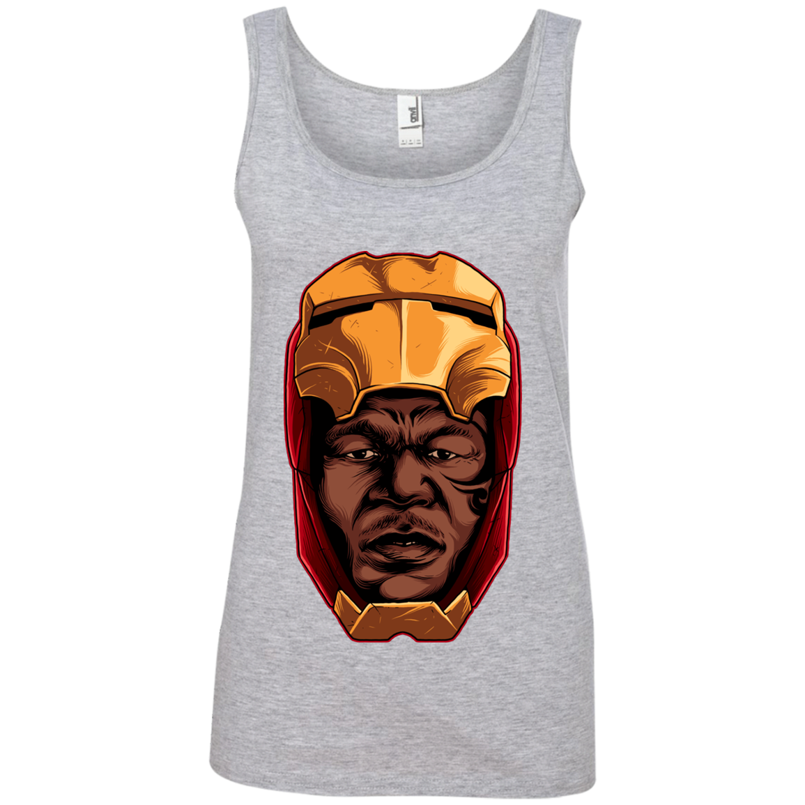 "THE REAL IRON" Ladies' 100% Ringspun Cotton Tank Top