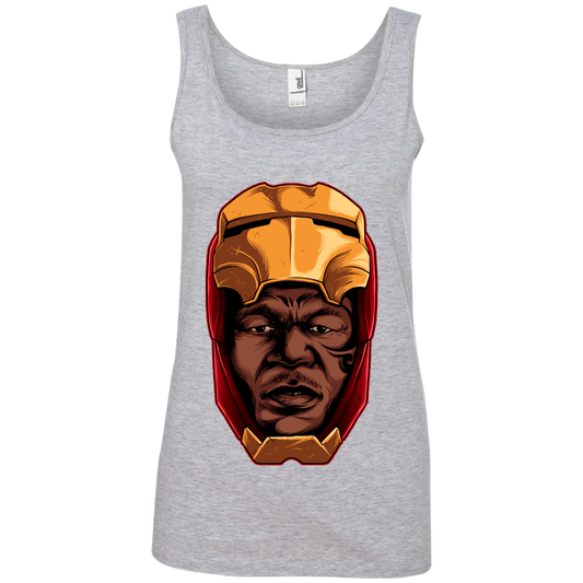 "THE REAL IRON" Ladies' 100% Ringspun Cotton Tank Top