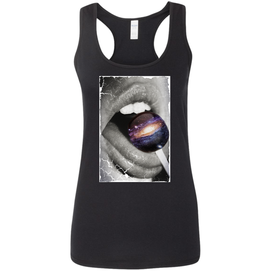 "GALACTIC TASTE" Ladies' Softstyle Racerback Tank