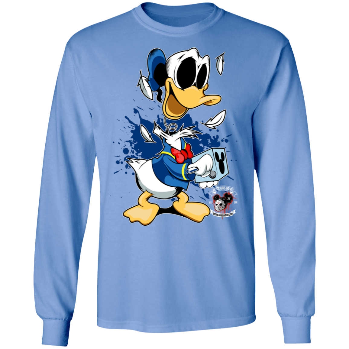 "DONALD IN A BOX" LS Ultra Cotton T-Shirt