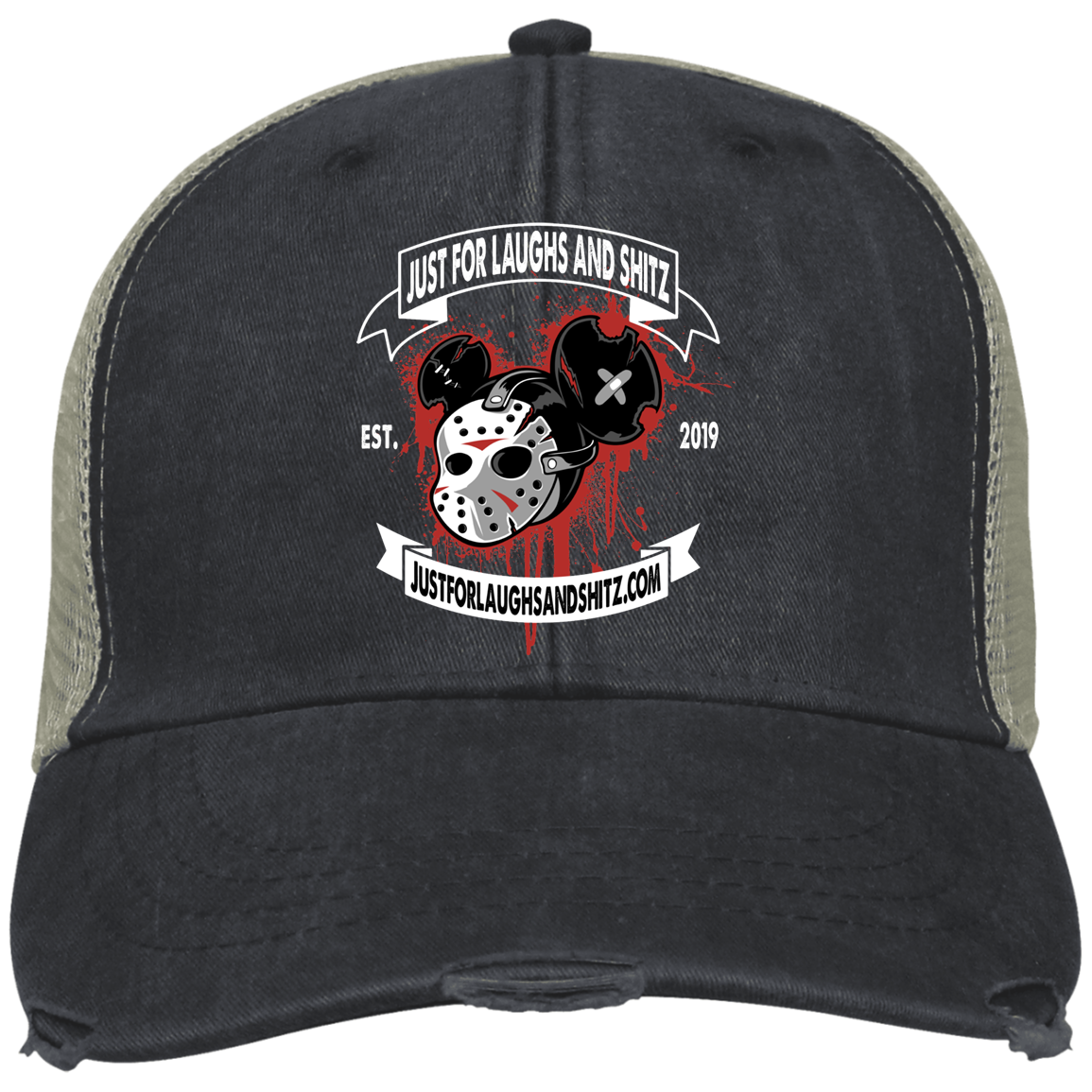 "MICKY MASK" with white banner Ollie Cap